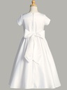 Vestido en capas con corpiño brillante