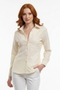 Blusa camisera con bordado floral