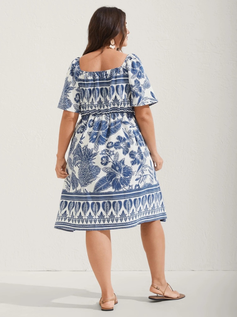 Vestido de estampado bohemio