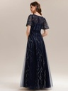 Vestido con escote en V
