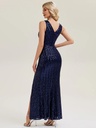 Vestidos de lentejuelas sin tirantes