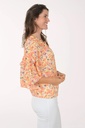Blusa con mangas acampanadas