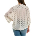 Blusa con estampado de puntos