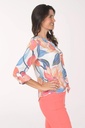 Blusa con estampado floral