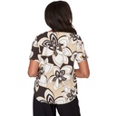Blusa con estampado floral