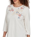 Blusa con diseño floral