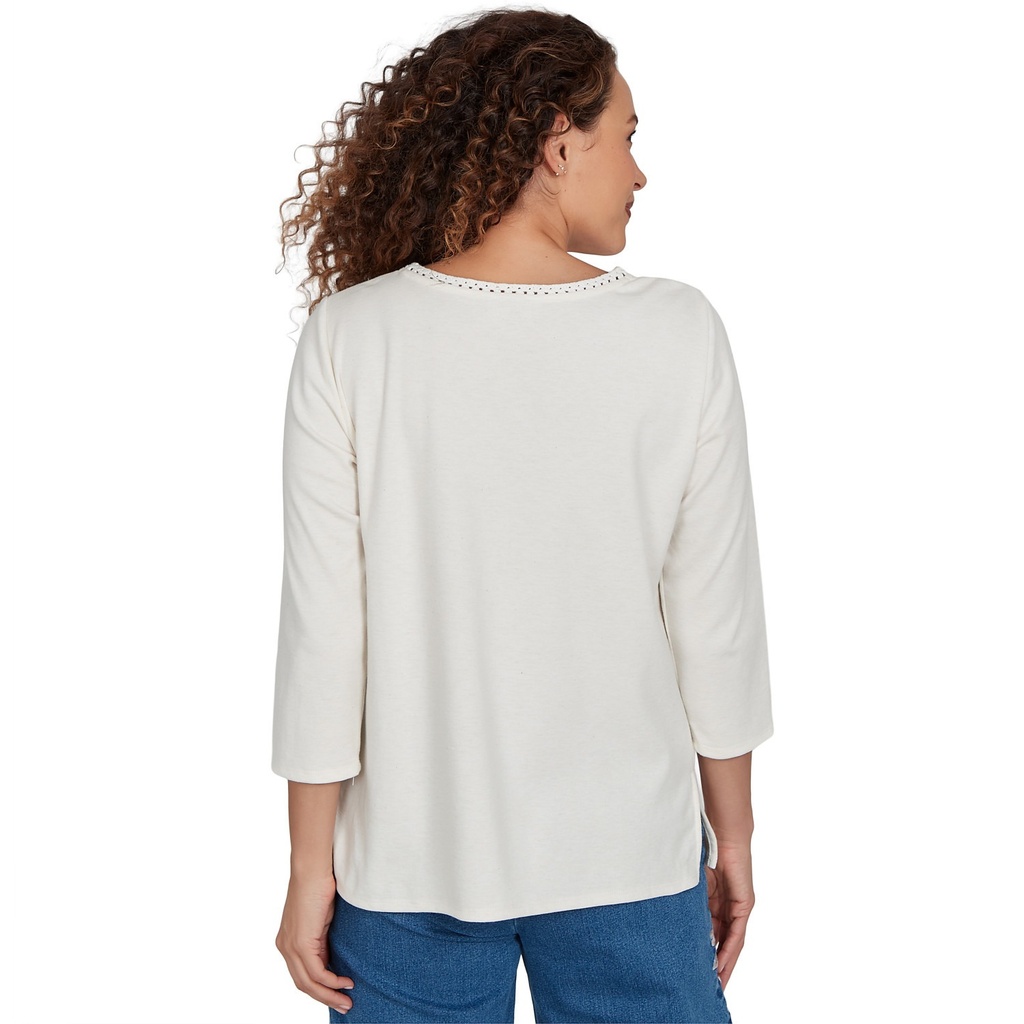 Blusa con diseño floral