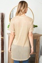 Blusa tipo túnica Gold
