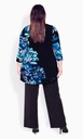 Blusa tipo túnica floral