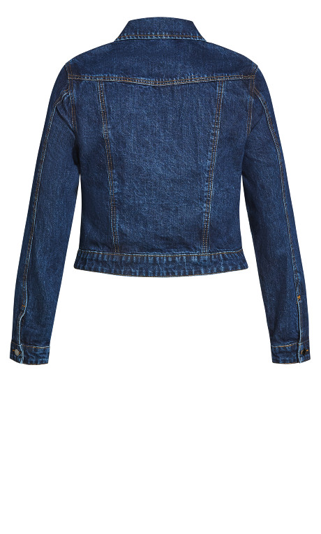 Chaqueta de mezclilla clásica