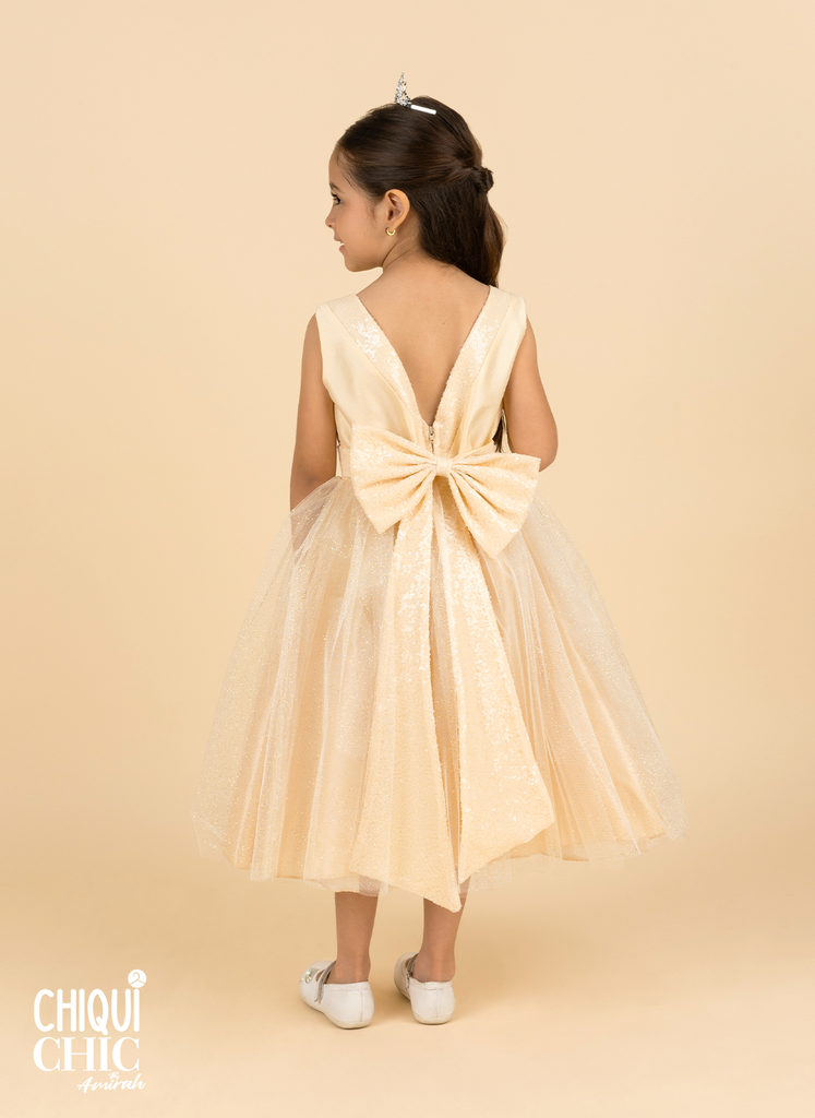 Vestido de tul Shantung & Sparkle