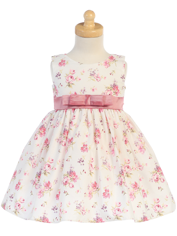 Vestido estampado de flores