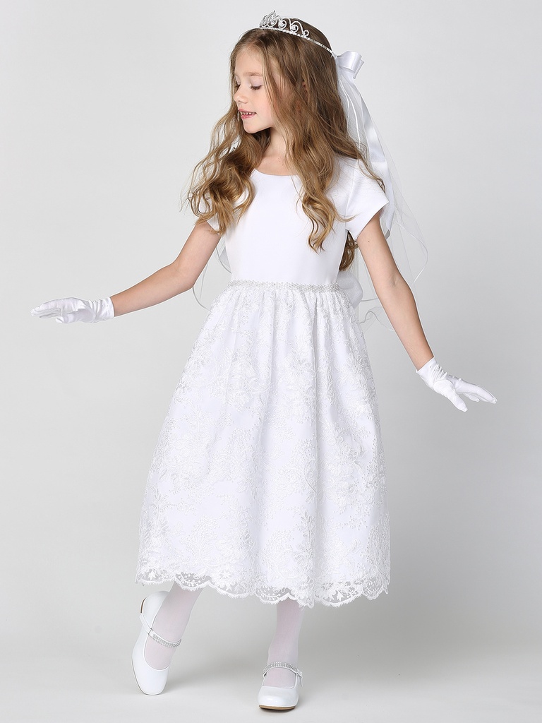 Vestido  bordado con lentejuelas