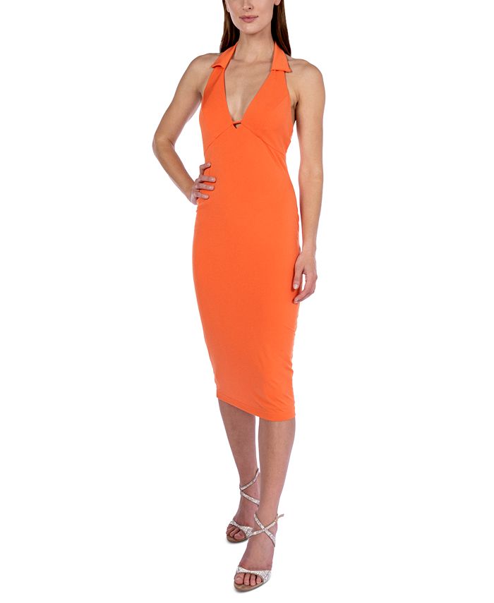 Vestido ajustado tipo polo