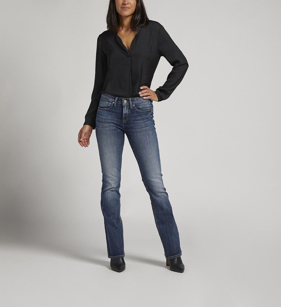 Jeans de tiro medio- Bootcut