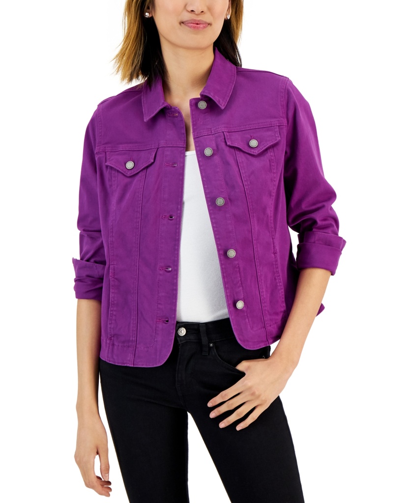 Chaqueta de mezclilla con bolsillos (copia)