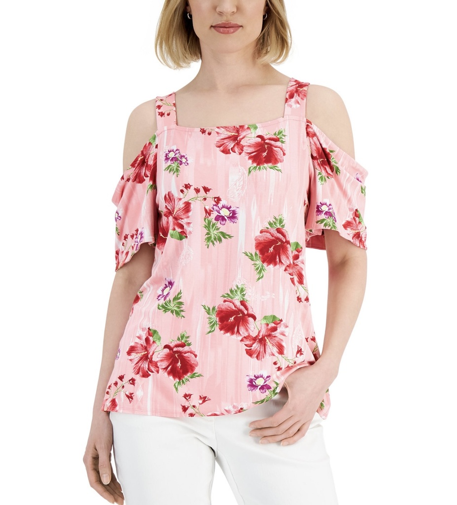 Blusa con hombros descubiertos Tees