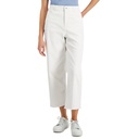 Jeans crop de pierna ancha