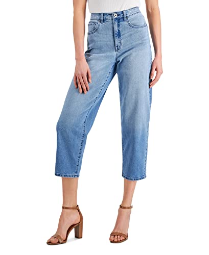 Jeans crop rectos Vintage