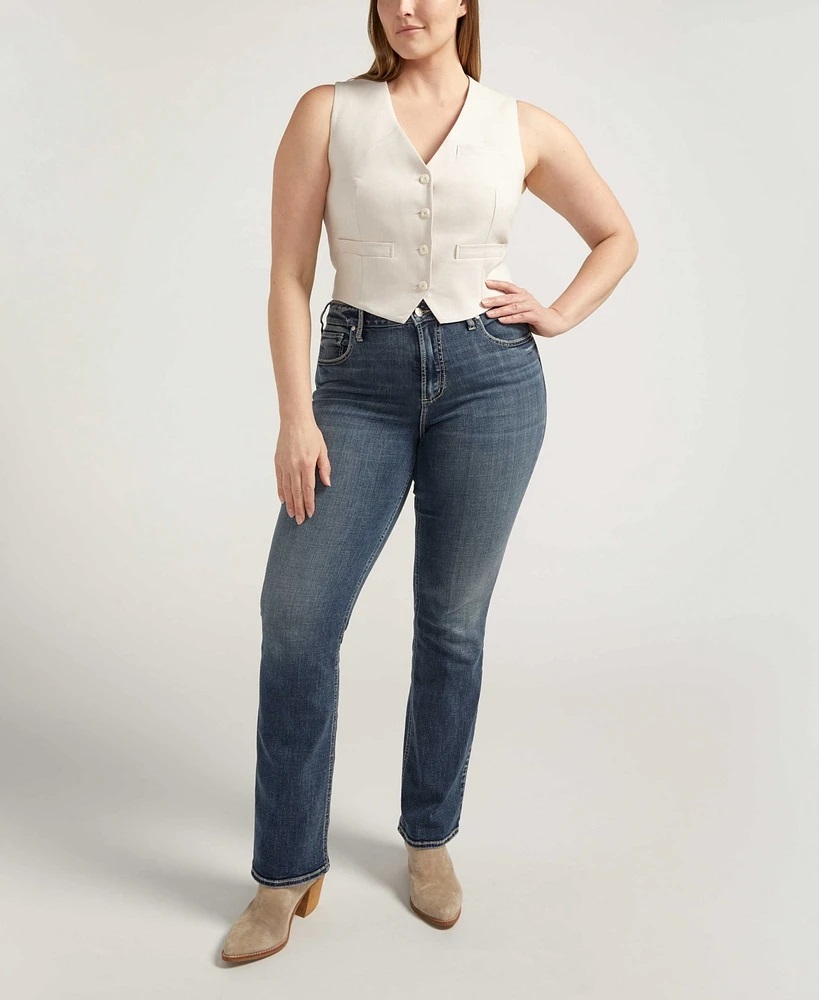 Jeans corte acampanado