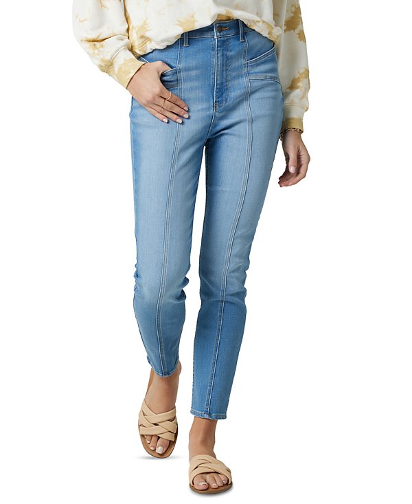Jeans  ajustados de tiro alto