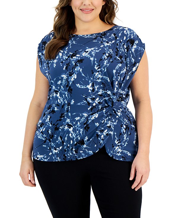 Blusa con fruncido Twist