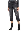 Jeans boyfriend rip & reptile