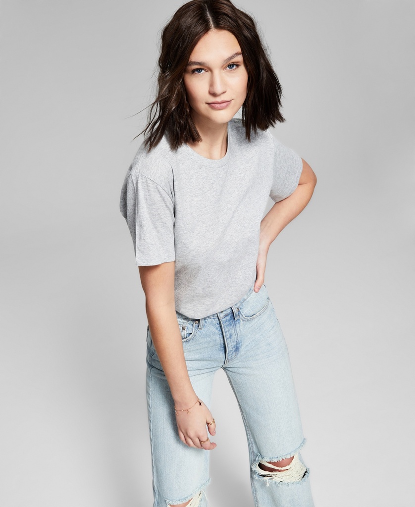 Tshirt manga corta cuello redondo