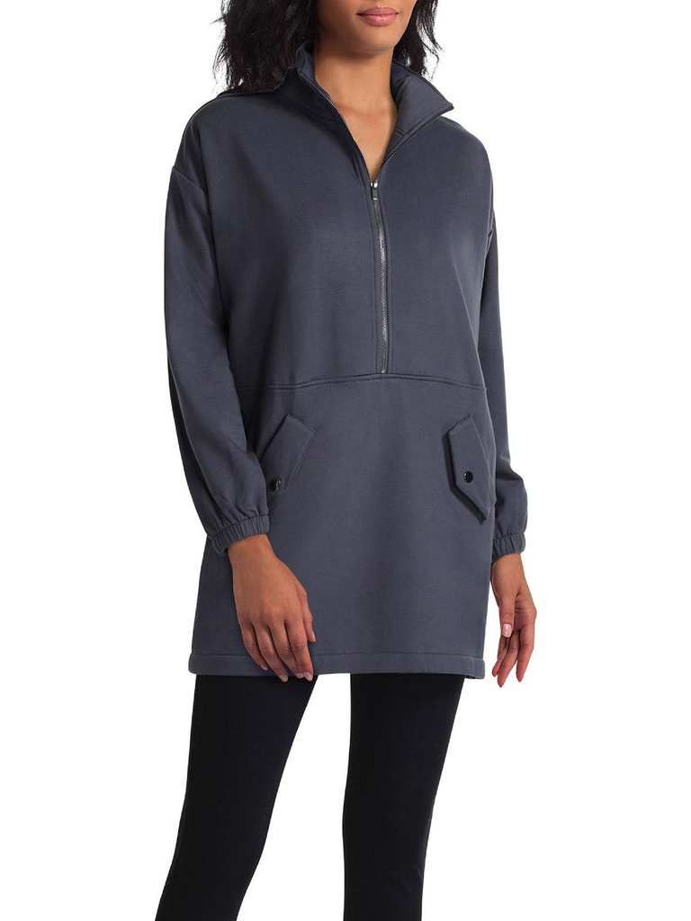 Jersey cuello alto y cremallera