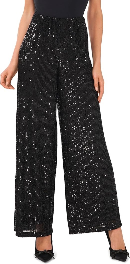 Pantalòn de malla con lentejuelas