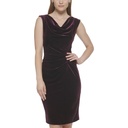Vestido de terciopelo drapeado