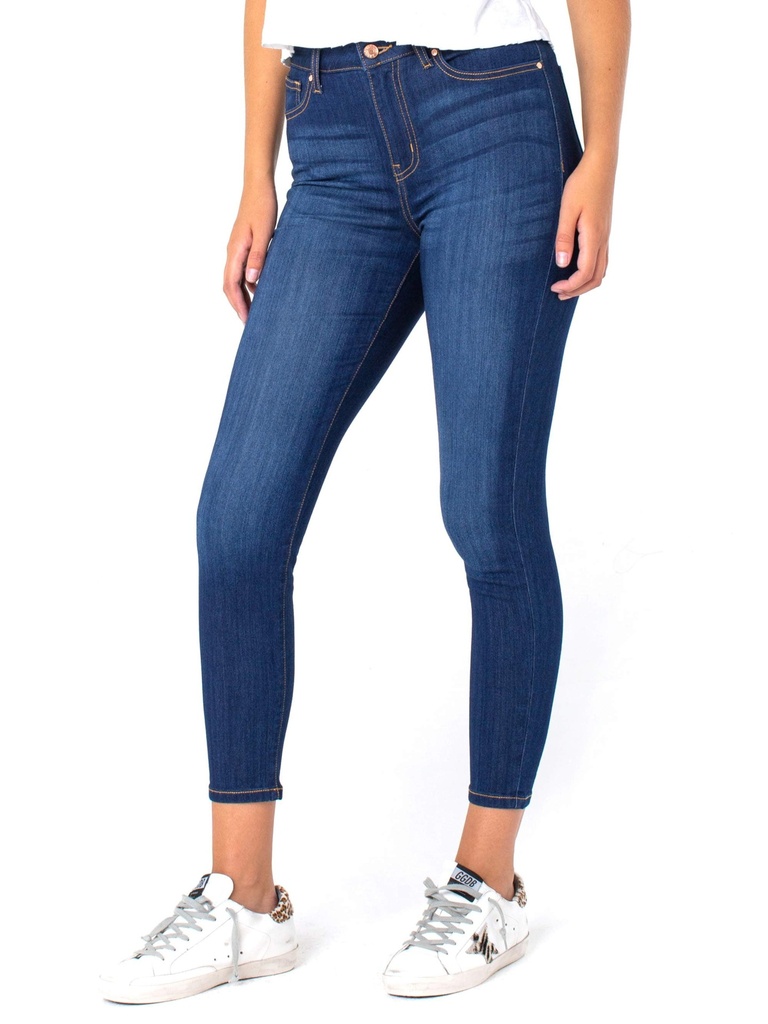 Jeans skinny hasta los tobillos