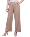 Pantalones con detalle rectos