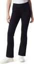 Jeans pull-on corte de bota