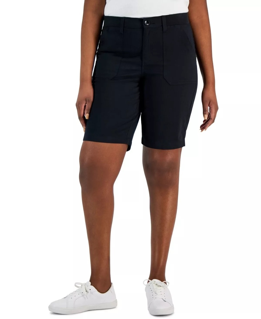 Shorts tiro medio y cintura elástica