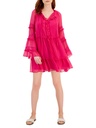 Vestido fluido con volates Tutu