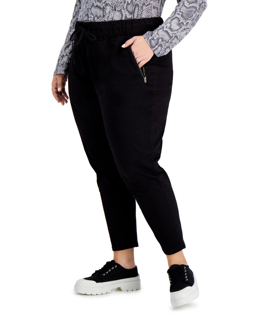 Pantalón con bolsillos con cremallera