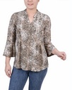 Blusa de mangas 3/4 acampanadas (copia)