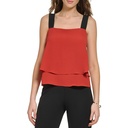 Blusa de tirantes escote cuadrado