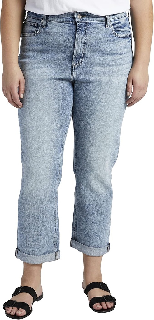 Jeans Boyfriend de tiro alto 90´s