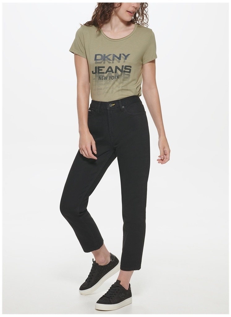 Jeans vintage de tiro alto