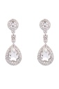 Aretes colgantes de làgrima