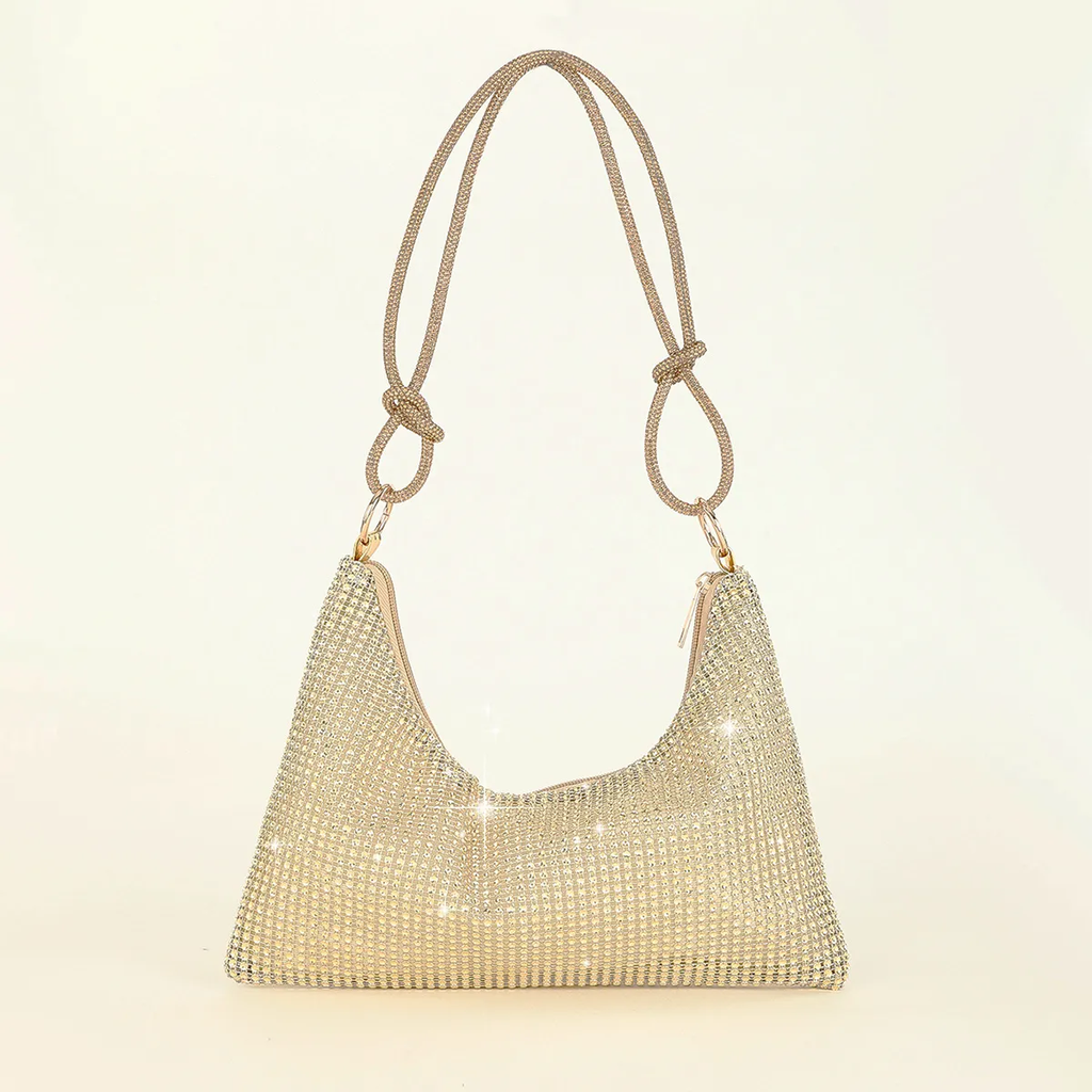 Bolso de noche con diamantes