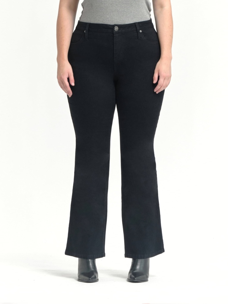 Jeans denim boootcut  Miderise (copia)