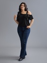 Blusa de un hombro descubierto