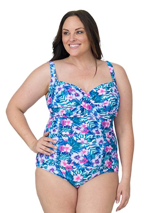 Calzoneta floral de una pieza