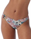 Bottom Bikini floral anudada