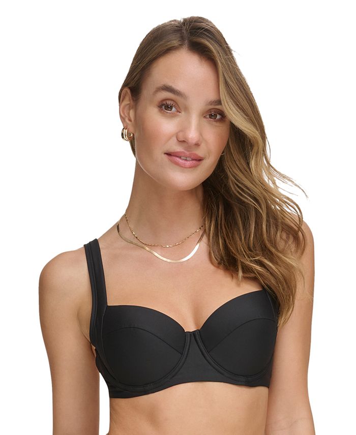 Top de bikini tipo bralette acanalado (copia)