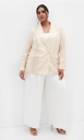 Chaqueta de lentejuelas Equinox Pearl