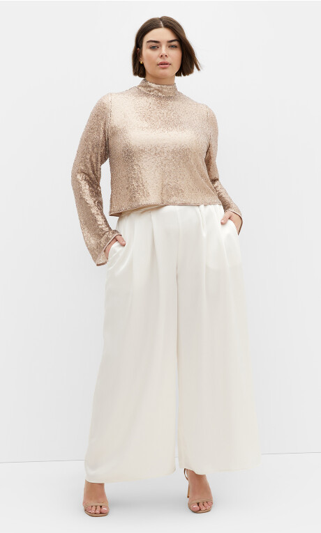 Blusa de lentejuelas Odyessy Pearl